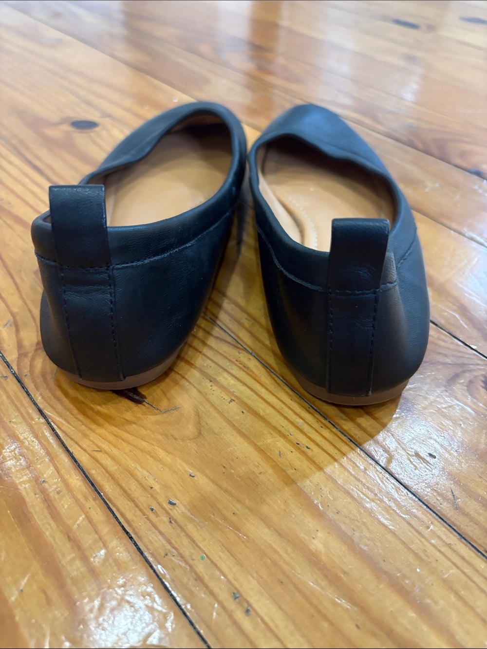 J. Crew Black Leather Ballet Flats - Picture 5 of 6